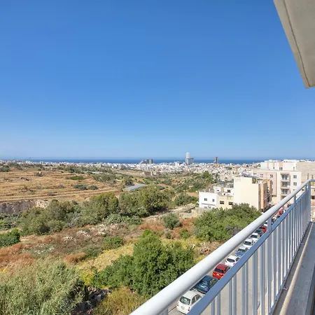 2 Bedroom Flat With Balcony, Valley Views Karp1-8 דירה San Ġwann